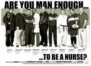 Illustration for article titled 'Dude, You Need to Get Into Nursing': How the Field Recruits Men